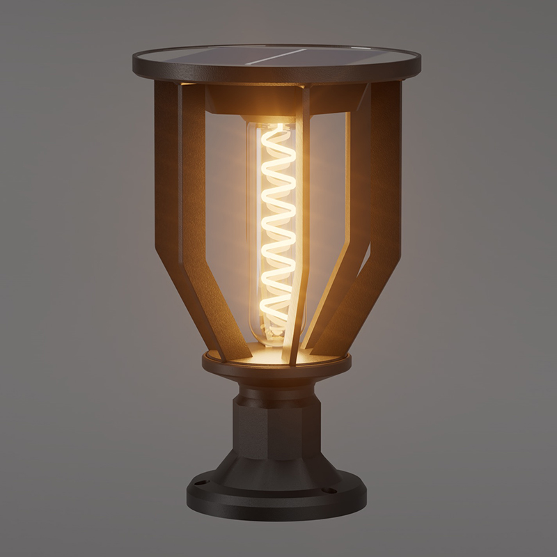 Lámpara solar redonda para jardín PY-LED GR D04