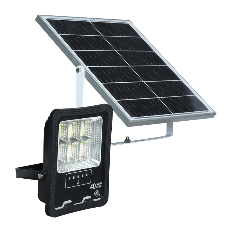 Py-SLFL20-40W Luz solar de inundación para exteriores de bajo consumo de energía