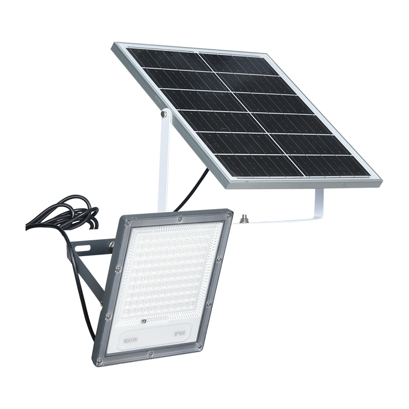 Py-SLFL40-100W Luz solar contra inundaciones respetuosa con el medio ambiente para exteriores